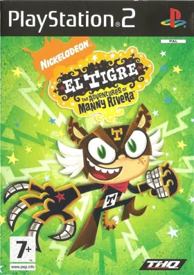Nickelodeon El Tigre - The Adventures of Manny Rivera box cover front